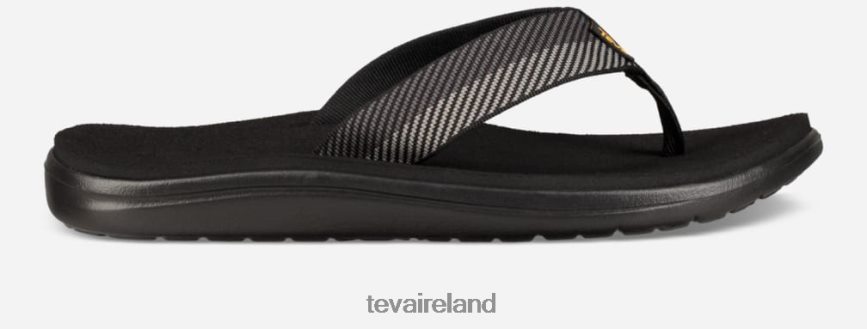 Teva 4886PX269 Men's Voya Flip Vori Black Gray