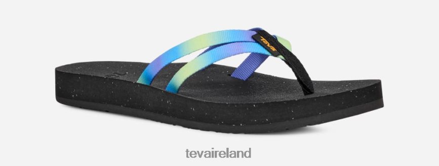 Teva 4886PX94 Women's Reflip Strappy Gradiate Aura Shadow Lime