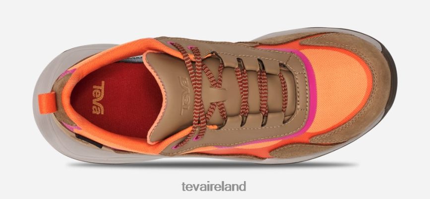 Teva 4886PX31 Women's Geotrecca Low Honey Brown/Coral Rose